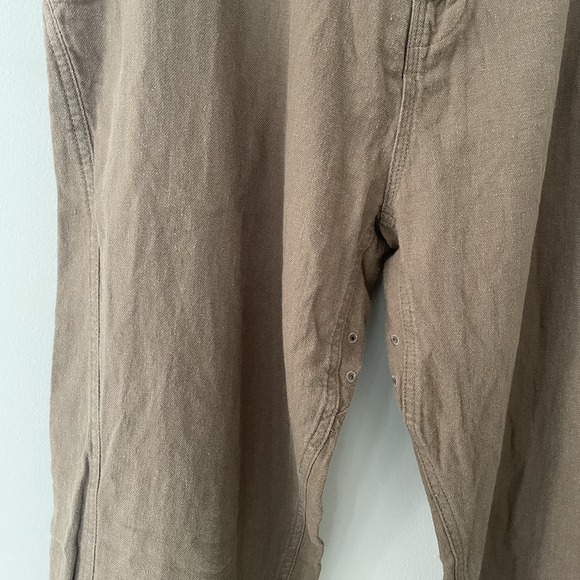Prana Breathe Mens XXL Hemp Organic Cotton Brown Pants Outdoor Hiking Gorpcore - Picture 6 of 8